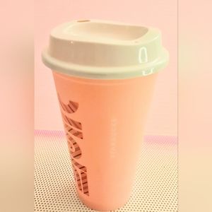 Holiday Starbucks Reusable Cup Pink.